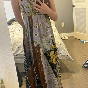 Anthropologie Maeve Floral Maxi Dress (Never worn) Size Medium
